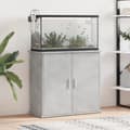Pikkukuva 1 / 10: Akvaarioteline betoninharmaa 81x36x73 cm tekninen puu