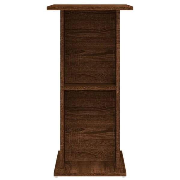 Akvaarioteline ruskea tammi 60,5x36x72,5 cm tekninen puu