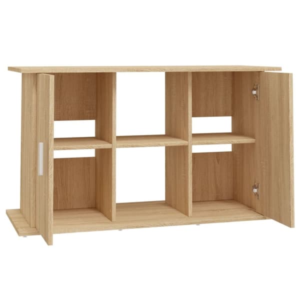 Akvariebänk sonoma-ek 101x41x58 cm konstruerat trä