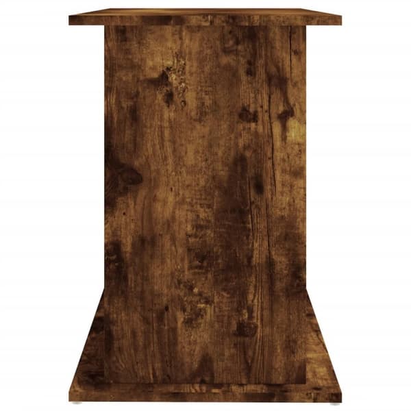 Akvariebänk rökfärgad ek 101x41x58 cm konstruerat trä