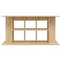 Miniatyrbillede 4 af 9: akvariebord 120x40x60 cm konstrueret træ sonoma-eg