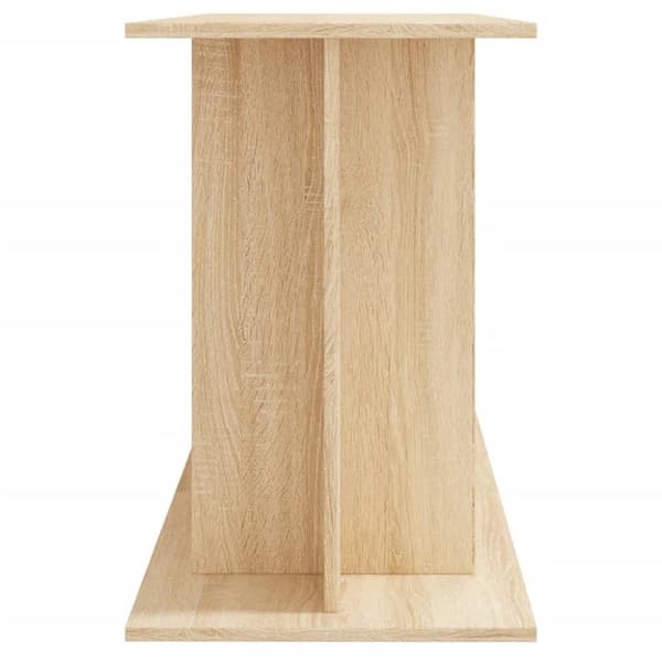 akvariebord 120x40x60 cm konstrueret træ sonoma-eg