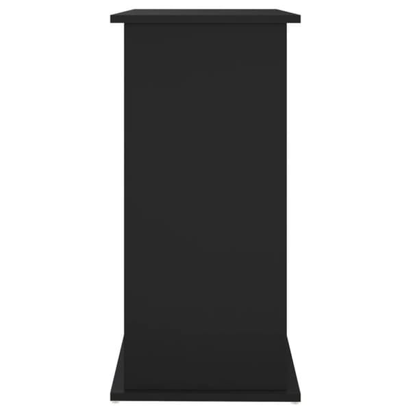 Akvaarioteline musta 81x36x73 cm tekninen puu