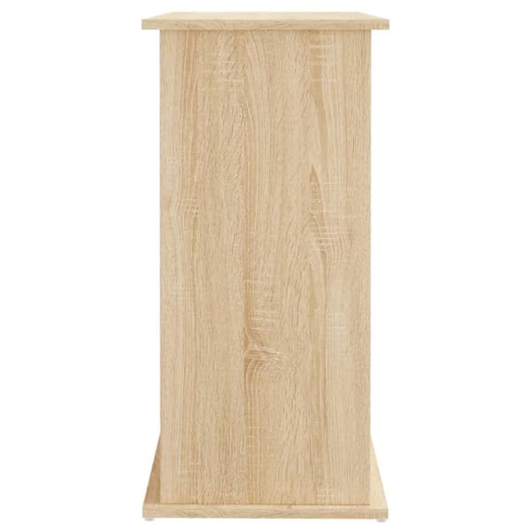 akvariebord 81x36x73 cm konstrueret træ sonoma-eg