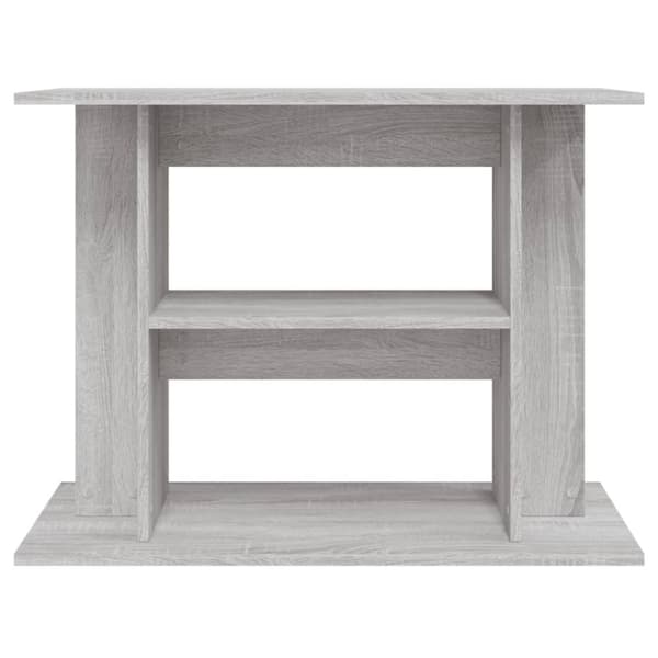 Akvaarioteline harmaa Sonoma 80x35x60 cm tekninen puu