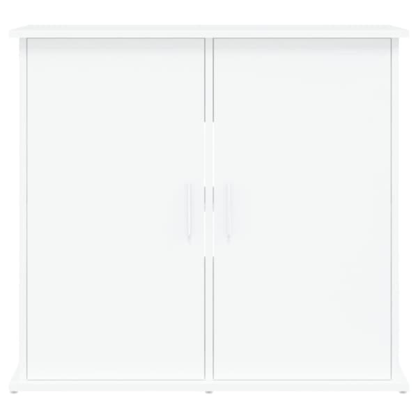 Akvaarioteline valkoinen 81x36x73 cm tekninen puu