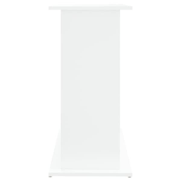 akvariebord 81x36x73 cm konstrueret træ hvid