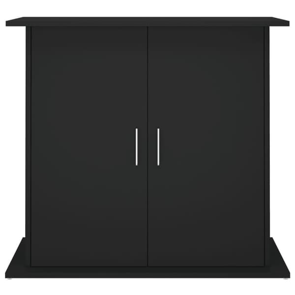 Akvaarioteline musta 81x36x73 cm tekninen puu