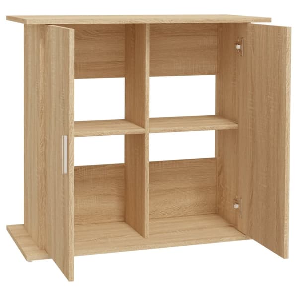 Akvaarioteline Sonoma-tammi 81x36x73 cm tekninen puu