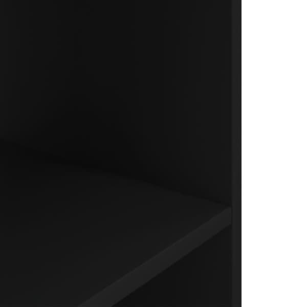 Akvaarioteline musta 100x40x60 cm tekninen puu