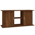 Pikkukuva 2 / 10: Akvaarioteline ruskea tammi 121x41x58 cm tekninen puu