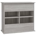 Pikkukuva 8 / 10: Akvaarioteline harmaa Sonoma 81x36x73 cm tekninen puu