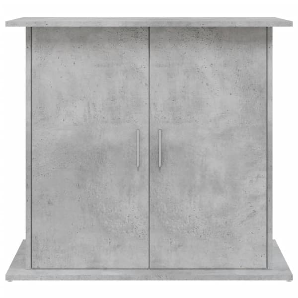 Akvaarioteline betoninharmaa 81x36x73 cm tekninen puu