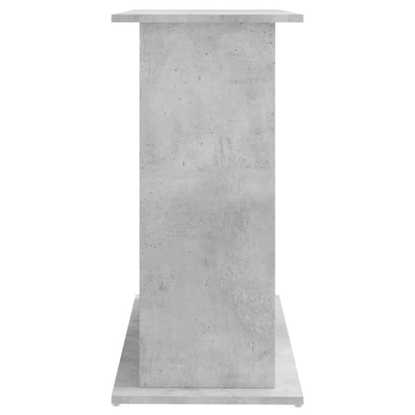 Akvaarioteline betoninharmaa 81x36x73 cm tekninen puu