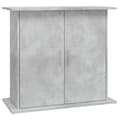 Pikkukuva 2 / 10: Akvaarioteline betoninharmaa 81x36x73 cm tekninen puu
