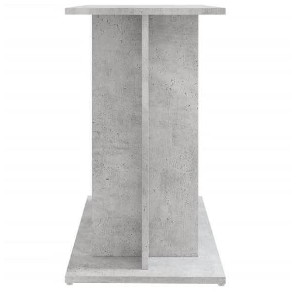 Akvaarioteline betoninharmaa 80x35x60 cm tekninen puu