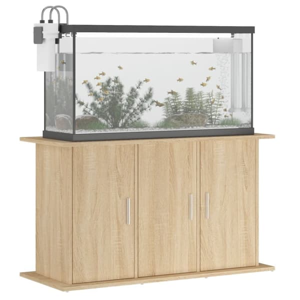 Akvaarioteline Sonoma-tammi 101x41x58 cm tekninen puu