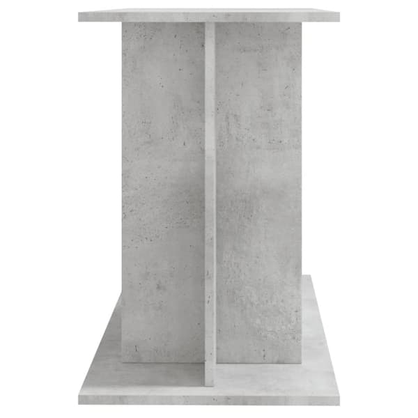 vidaXL akvariebord 100x40x60 cm konstrueret træ betongrå -  Standere til akvarium