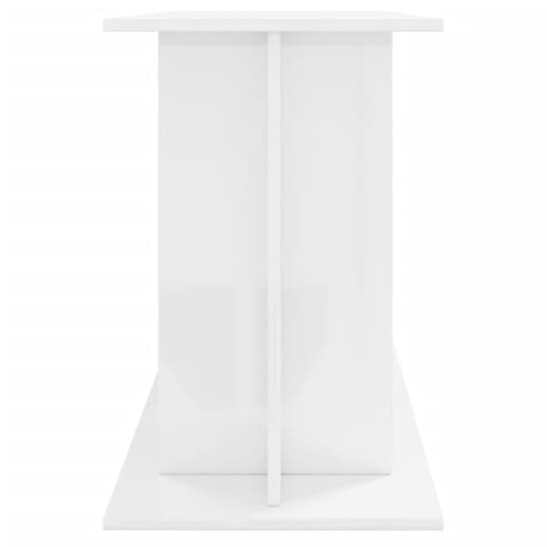vidaXL Akvaarioteline korkeakiilto valkoinen 120x40x60 cm tekninen puu -  Akvaariotelineet