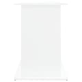 Miniatyrbillede 8 af 11: vidaXL akvariebord 121x41x58 cm konstrueret træ hvid -  Standere til akvarium