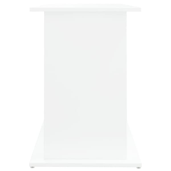 vidaXL akvariebord 121x41x58 cm konstrueret træ hvid -  Standere til akvarium