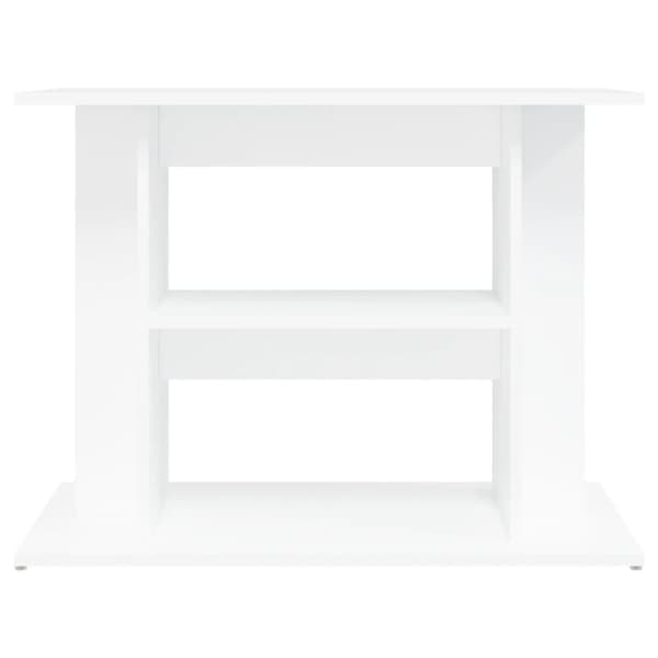 vidaXL Akvaarioteline valkoinen 80x35x60 cm tekninen puu -  Akvaariotelineet