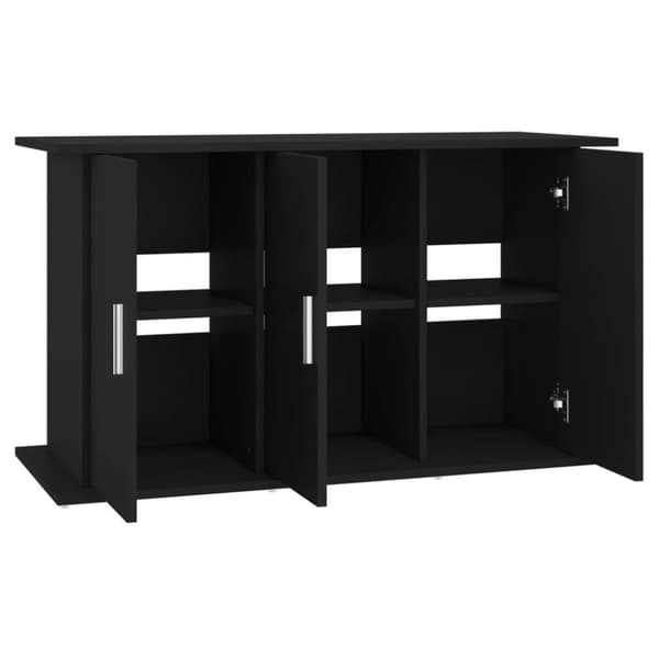 vidaXL Akvariebänk svart 101x41x58 cm konstruerat trä -  Akvarieställ