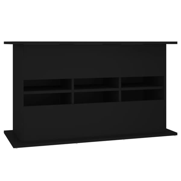 vidaXL Akvariebänk svart 101x41x58 cm konstruerat trä -  Akvarieställ