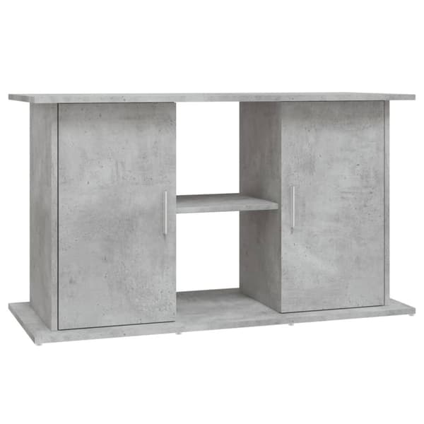 vidaXL akvariebord 101x41x58 cm konstrueret træ betongrå -  Standere til akvarium