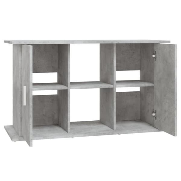 vidaXL akvariebord 101x41x58 cm konstrueret træ betongrå -  Standere til akvarium