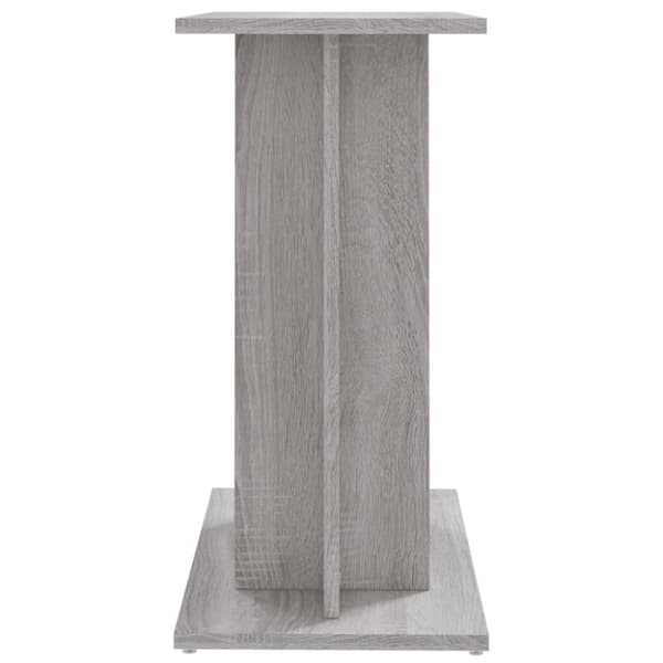 vidaXL Akvaarioteline harmaa Sonoma 60x30x60 cm tekninen puu -  Akvaariotelineet