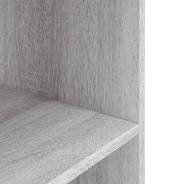 vidaXL Akvaarioteline harmaa Sonoma 60x30x60 cm tekninen puu -  Akvaariotelineet