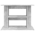 Pikkukuva 5 / 10: The Living Store Akvaarioteline betoninharmaa 80x35x60 cm tekninen puu -  Akvaariotelineet