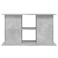 Pikkukuva 6 / 11: The Living Store Akvaarioteline betoninharmaa 101x41x58 cm tekninen puu -  Akvaariotelineet