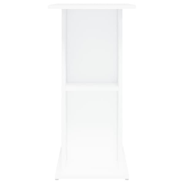 The Living Store Akvariebänk vit 75x36x72,5 cm konstruerat trä -  Akvarieställ