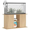 Miniatyrbild 4 av 11: Akvarieställ - Living Akvariebänk sonoma-ek 101x41x58 cm konstruerat trä