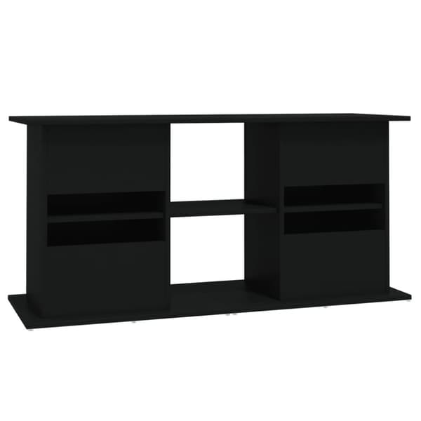Akvarieställ - Living Akvariebänk svart 121x41x58 cm konstruerat trä