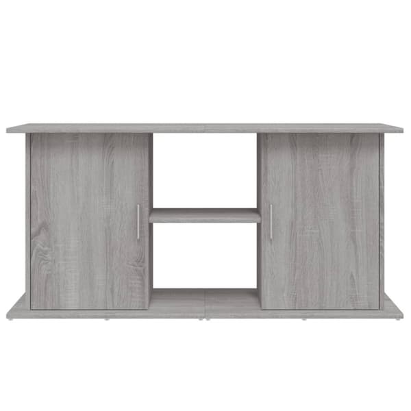 Akvaariotelineet - Living Akvaarioteline harmaa Sonoma 121x41x58 cm tekninen puu