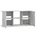 Miniatyrbillede 7 af 11: Akvariebord 121x41x58 cm konstrueret træ betongrå - Akvariestativ - Akvariestativer - Home & Living