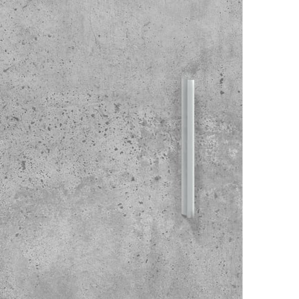 Akvariebord 121x41x58 cm konstrueret træ betongrå - Akvariestativ - Akvariestativer - Home & Living