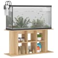 Miniatyrbillede 4 af 10: Akvariebord 120x40x60 cm konstrueret træ sonoma-eg - Akvariestativ - Akvariestativer - Home & Living