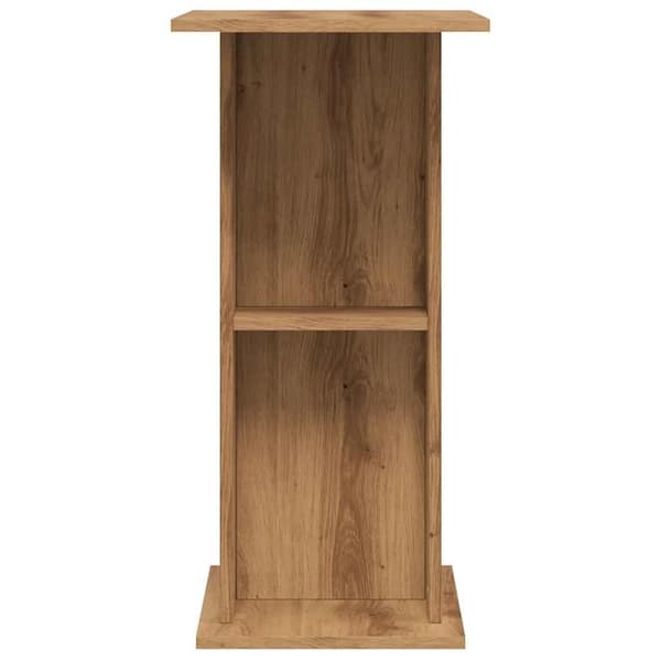 vidaXL Akvariebänk artisan ek 36x60,5x72,5 cm konstruerat trä