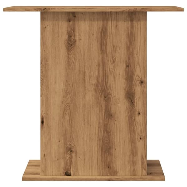 vidaXL Akvariebänk artisan ek 36x75x72,5 cm konstruerat trä