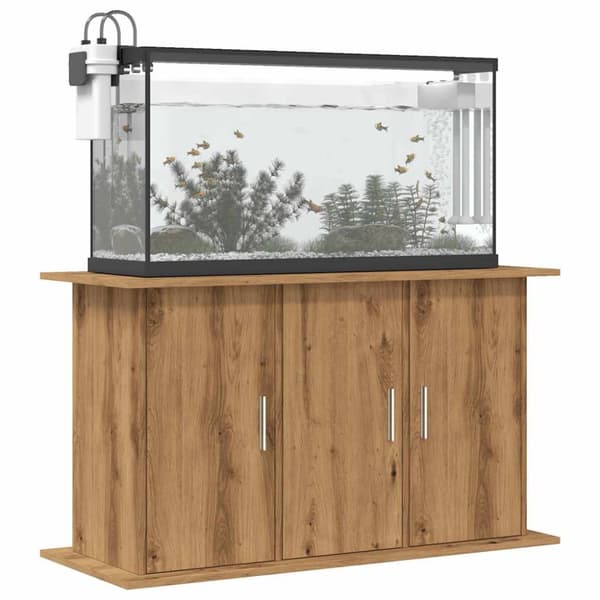 akvariebord 101x41x58 cm konstrueret træ kunsteg