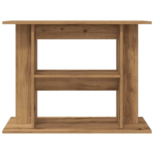 akvariebord 80x35x60 cm konstrueret træ kunsteg
