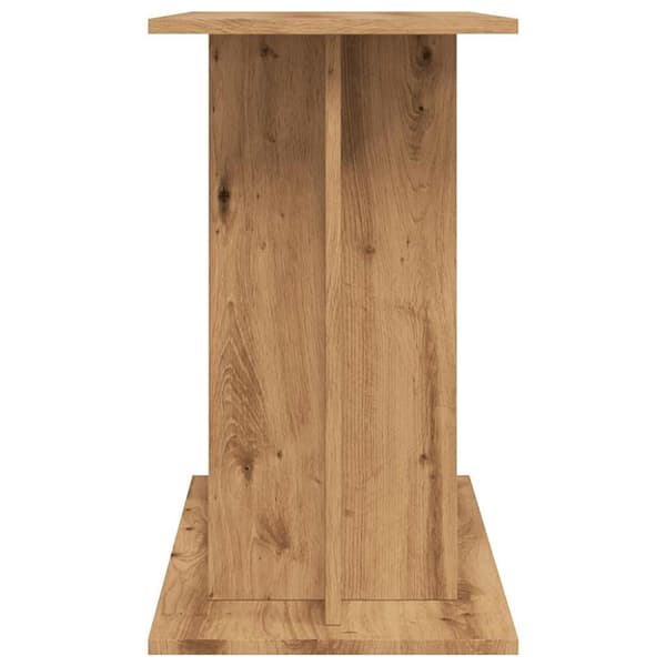 akvariebord 80x35x60 cm konstrueret træ kunsteg