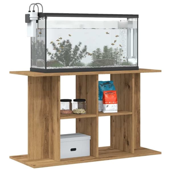 vidaXL Akvaarioteline artesaani tammi 100x40x60 cm tekninen puu