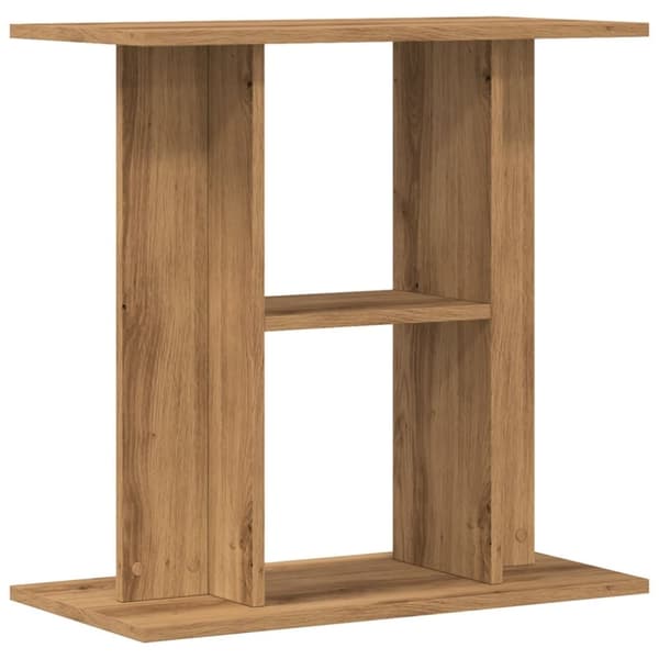 vidaXL Akvaarioteline artesaani tammi 60x30x60 cm tekninen puu