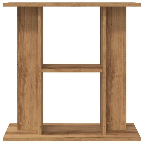 vidaXL Akvaarioteline artesaani tammi 60x30x60 cm tekninen puu