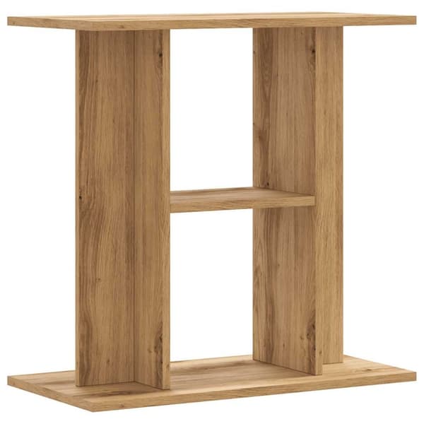 vidaXL Akvaarioteline artesaani tammi 60x30x60 cm tekninen puu